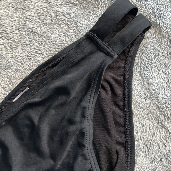 ADOREME💫Women’s Black Double Strap Bikini Bottom - Picture 6 of 9